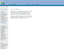Tablet Screenshot of idksoftware.com